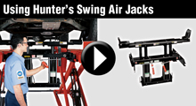 Using Hunter's Swing Air Jacks